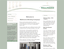 Tablet Screenshot of drinkmallinsons.co.uk